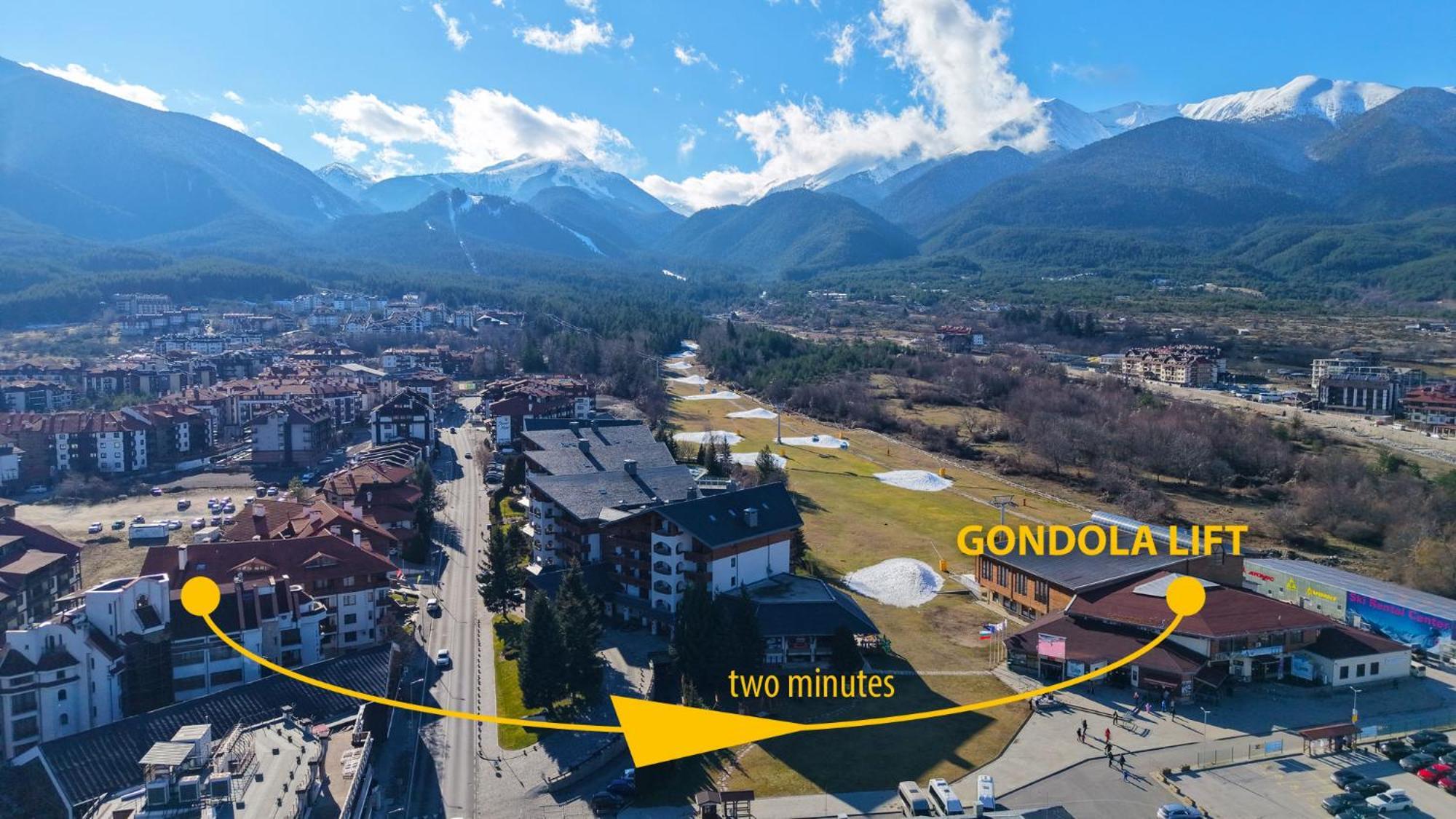 Nice&quiet apartment next to Gondola lift. Bansko Esterno foto